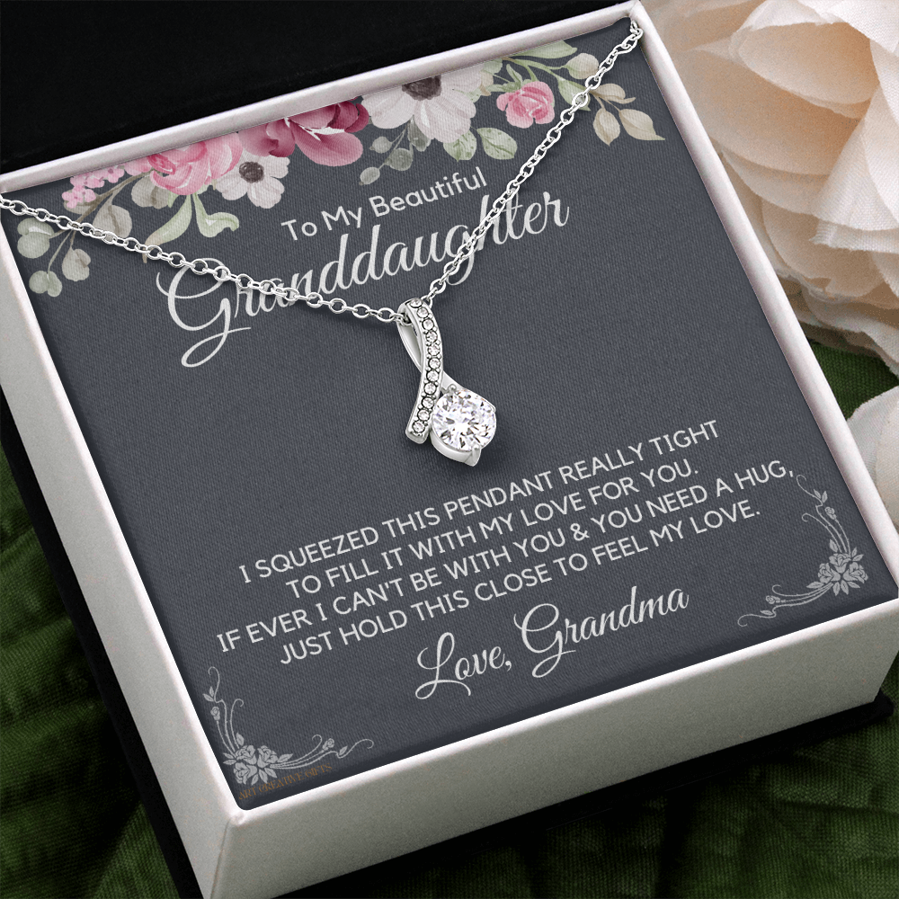 Granddaughter Gift from Grandma, Gift for Graduation, Birthday, Mother's Day, 14K Necklace, abaGDFGM30