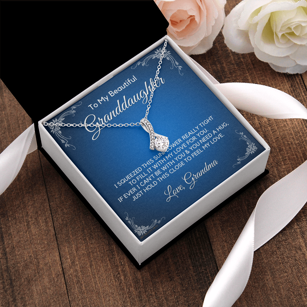 Granddaughter Gift from Grandma, Gift for Graduation, Birthday, Mother's Day, 14K Necklace, abaGDFGM26