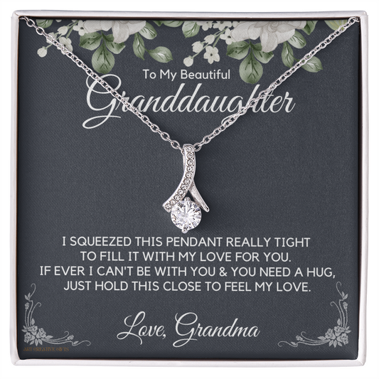 Granddaughter Gift from Grandma, Gift for Graduation, Birthday, Mother's Day, 14K Necklace, abaGDFGM31
