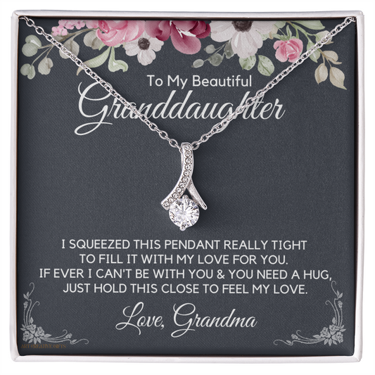Granddaughter Gift from Grandma, Gift for Graduation, Birthday, Mother's Day, 14K Necklace, abaGDFGM30