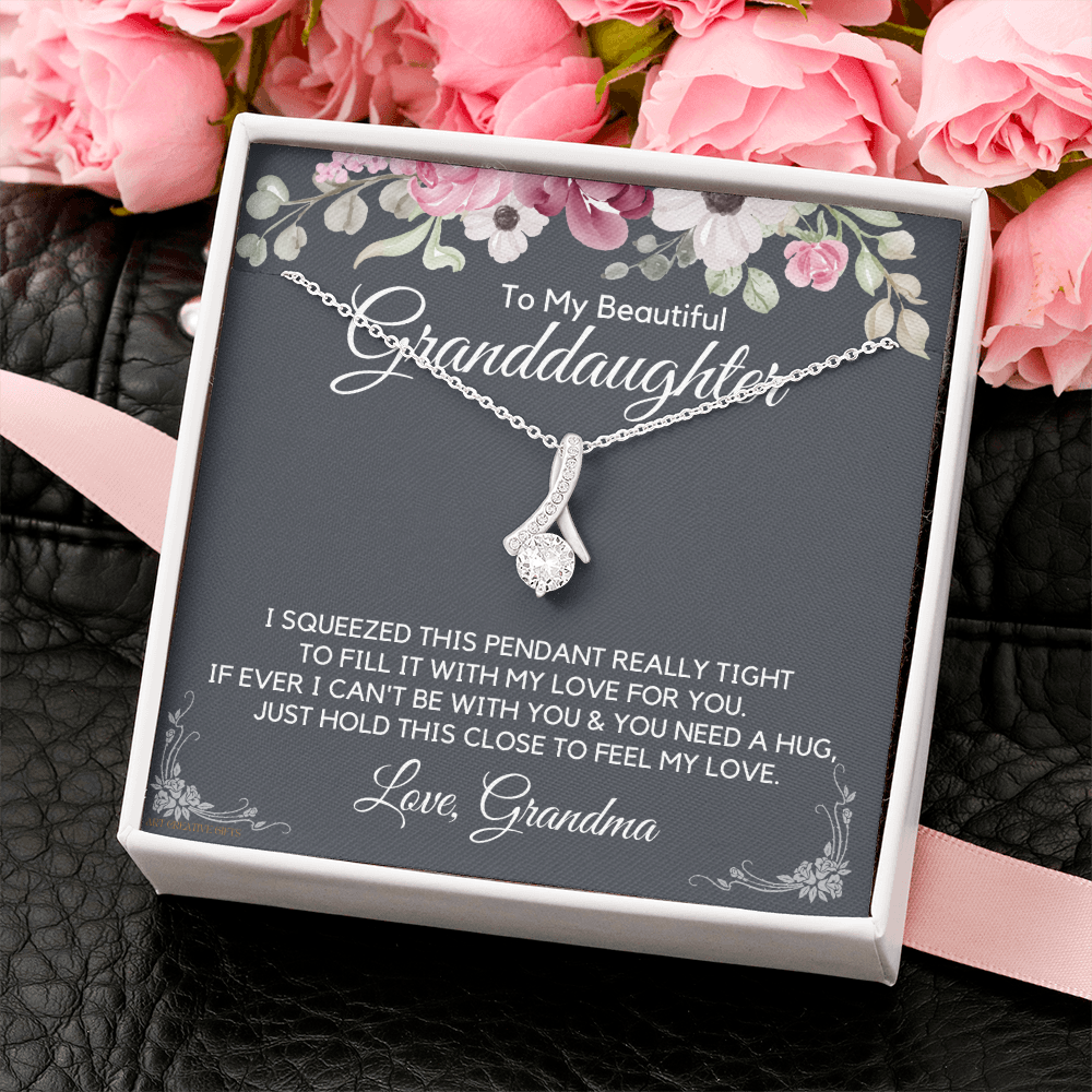 Granddaughter Gift from Grandma, Gift for Graduation, Birthday, Mother's Day, 14K Necklace, abaGDFGM30
