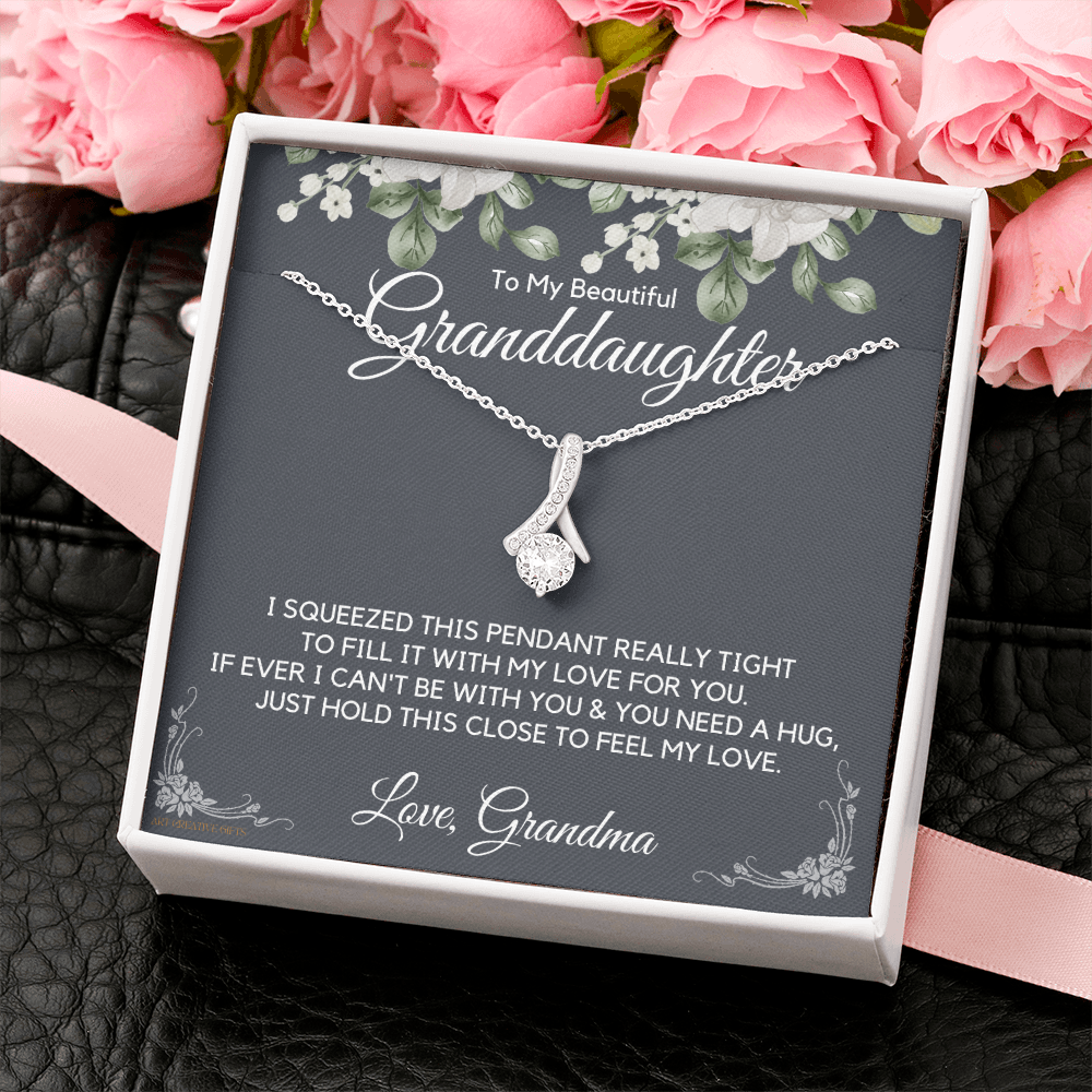Granddaughter Gift from Grandma, Gift for Graduation, Birthday, Mother's Day, 14K Necklace, abaGDFGM31