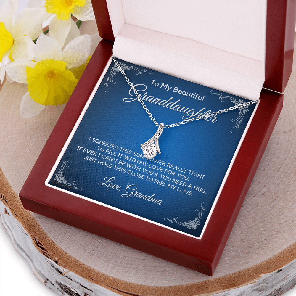 Granddaughter Gift from Grandma, Gift for Graduation, Birthday, Mother's Day, 14K Necklace, abaGDFGM26