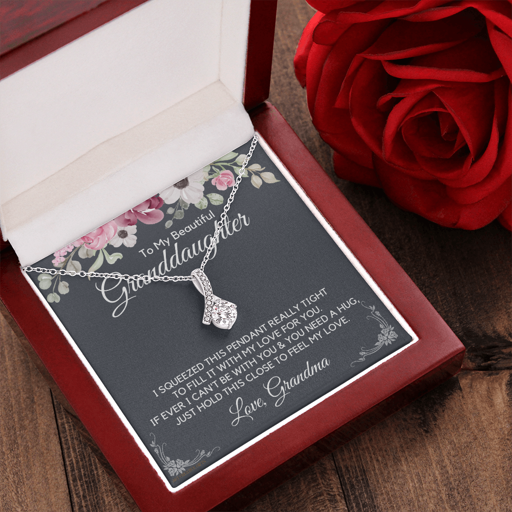 Granddaughter Gift from Grandma, Gift for Graduation, Birthday, Mother's Day, 14K Necklace, abaGDFGM30