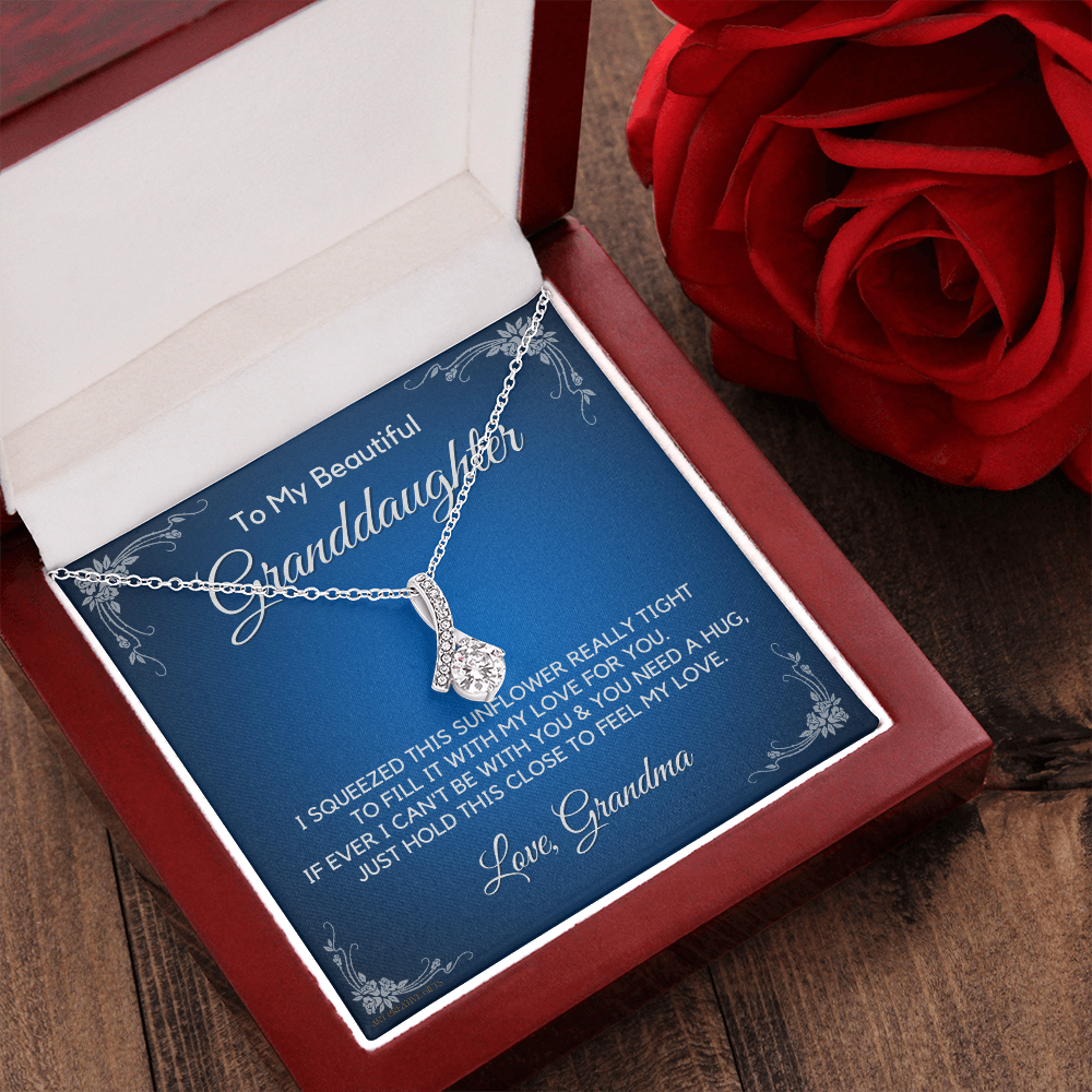 Granddaughter Gift from Grandma, Gift for Graduation, Birthday, Mother's Day, 14K Necklace, abaGDFGM26
