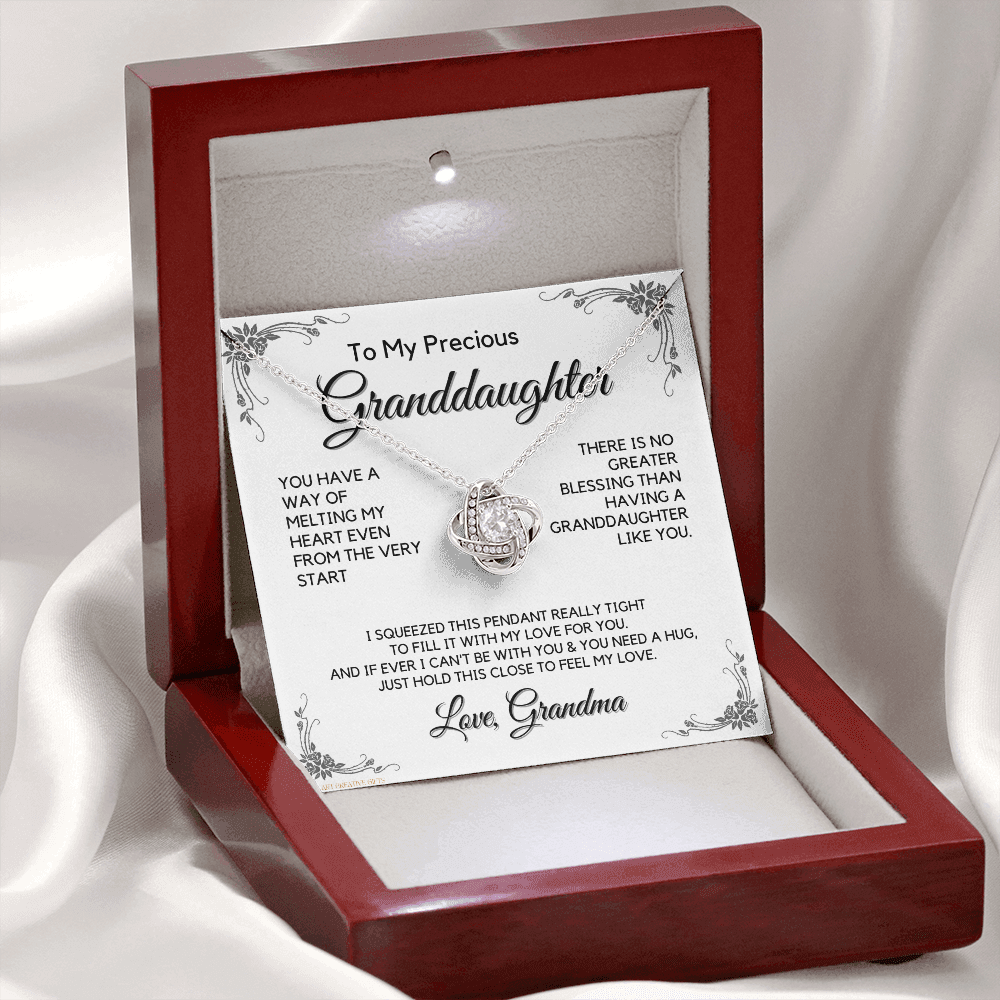 Granddaughter Gifts from Grandma, Gift for Graduation, Birthday, Mother's Day, Anniversary, 14K Necklace, lkeGDFGM21