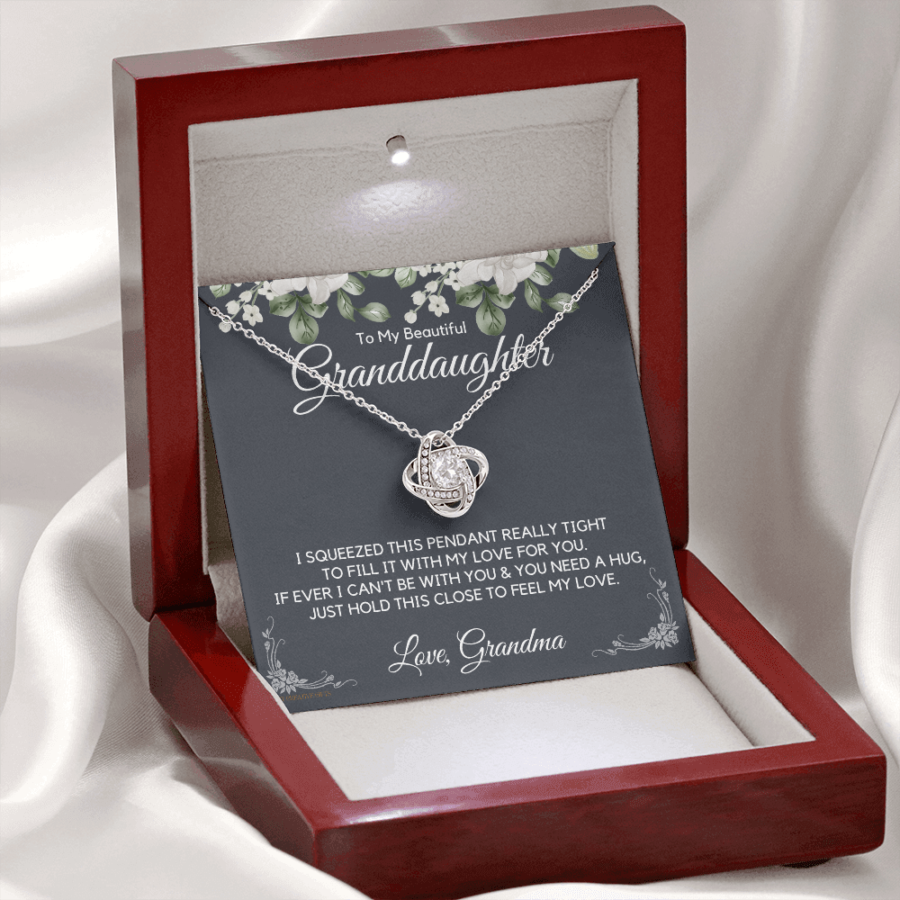 Granddaughter Gifts from Grandma, Gift for Graduation, Birthday, Mother's Day, Anniversary, 14K Necklace, lkeGDFGM31