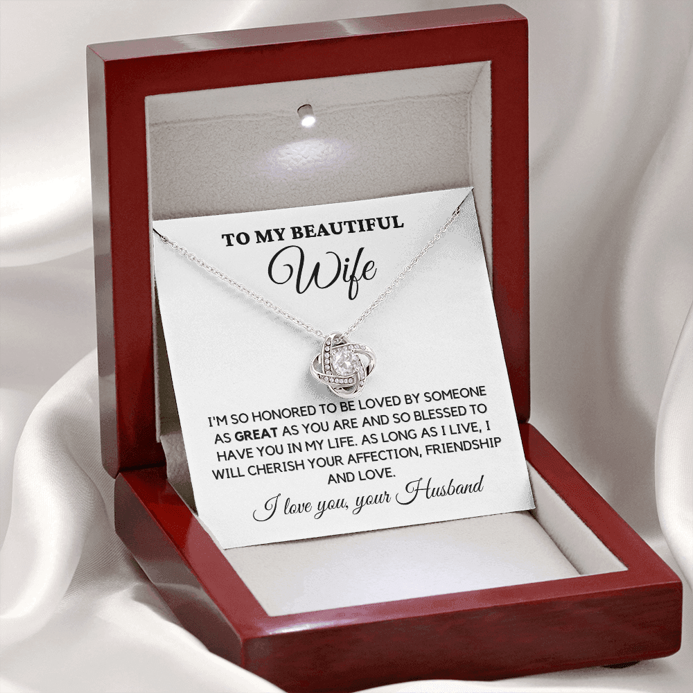 Wife from Husband - Love and Friendship Necklace -wfh-17a