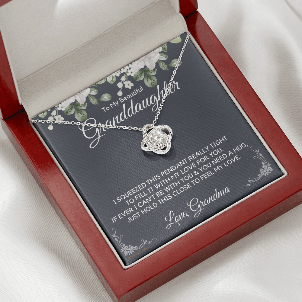 Granddaughter Gifts from Grandma, Gift for Graduation, Birthday, Mother's Day, Anniversary, 14K Necklace, lkeGDFGM31