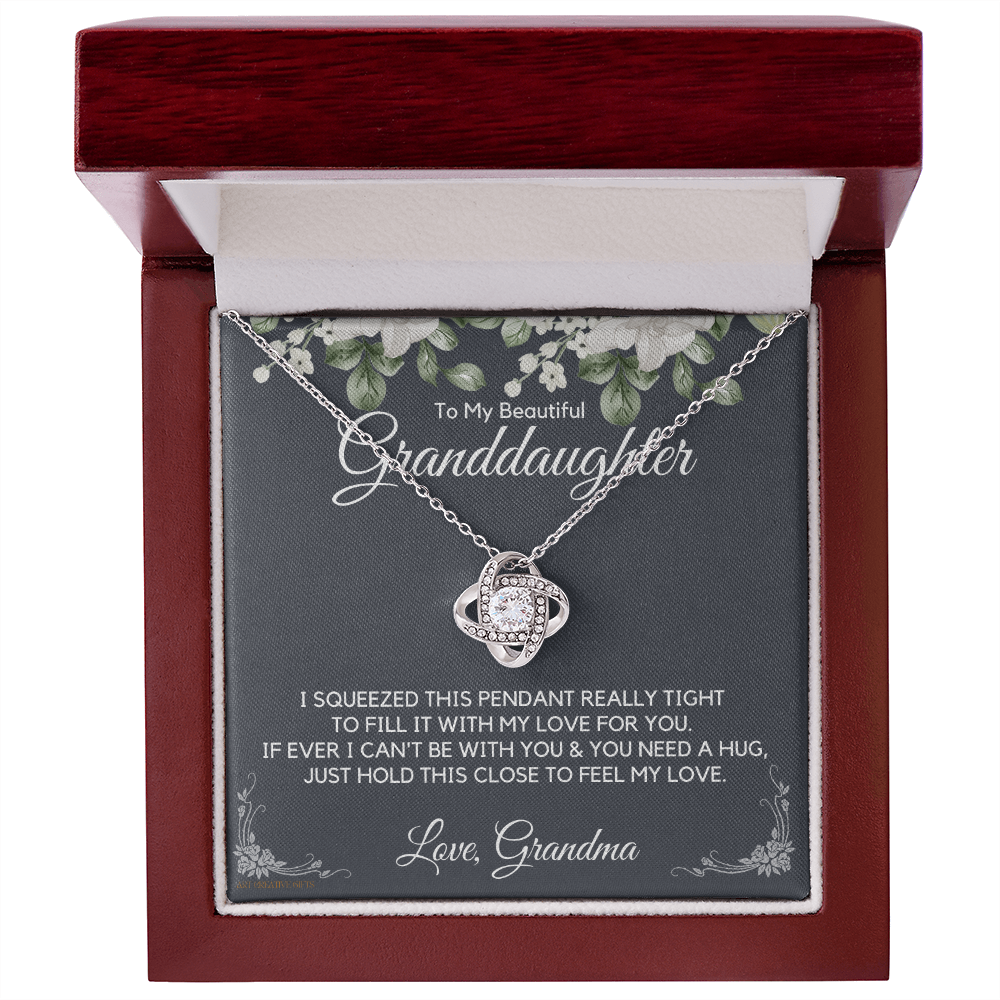 Granddaughter Gifts from Grandma, Gift for Graduation, Birthday, Mother's Day, Anniversary, 14K Necklace, lkeGDFGM31