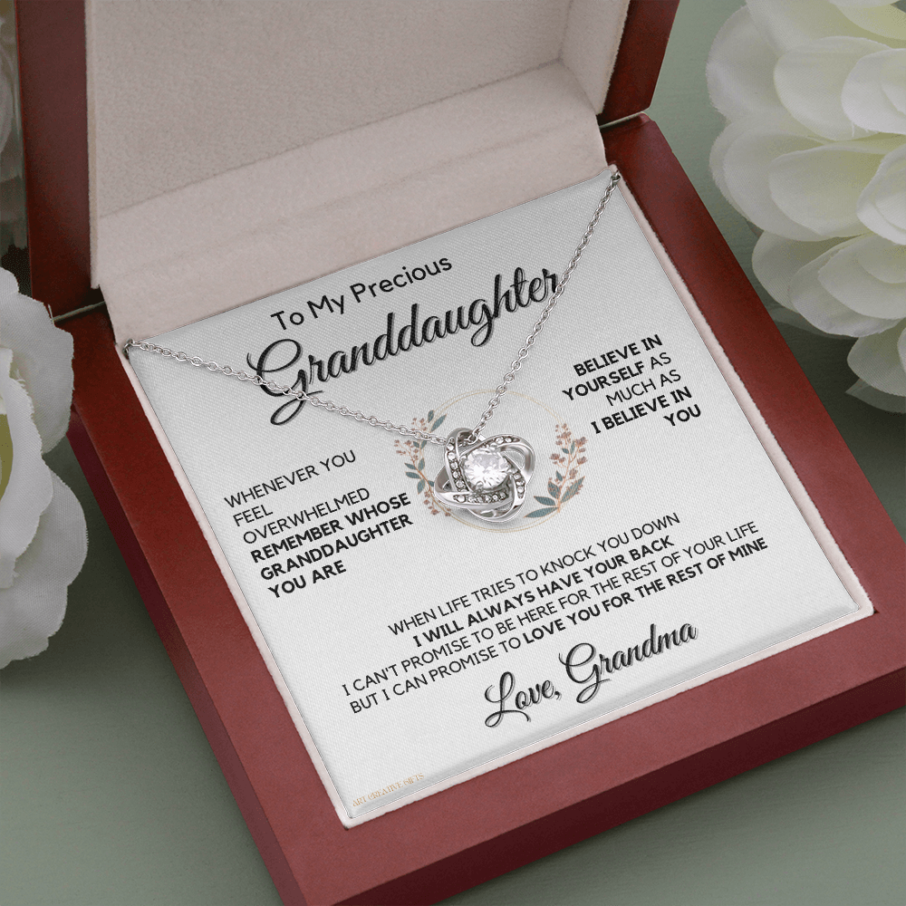 Granddaughter Gift from Grandma, Gift for Graduation, Birthday, Mother's Day, 14K Necklace, lkaGDFGM32