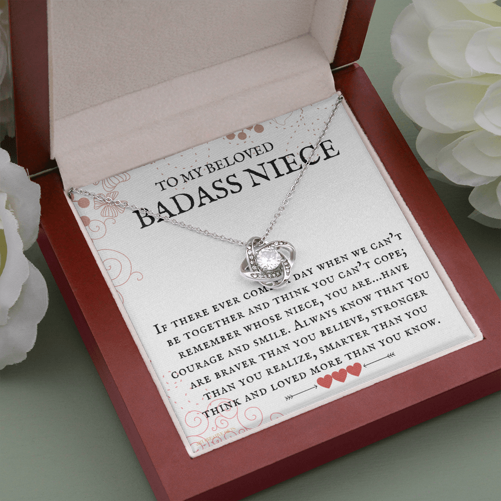 Niece Gift, To My Beloved Niece Necklace, Niece Gift From Aunt Birthday Graduation Gift lkaNFA24