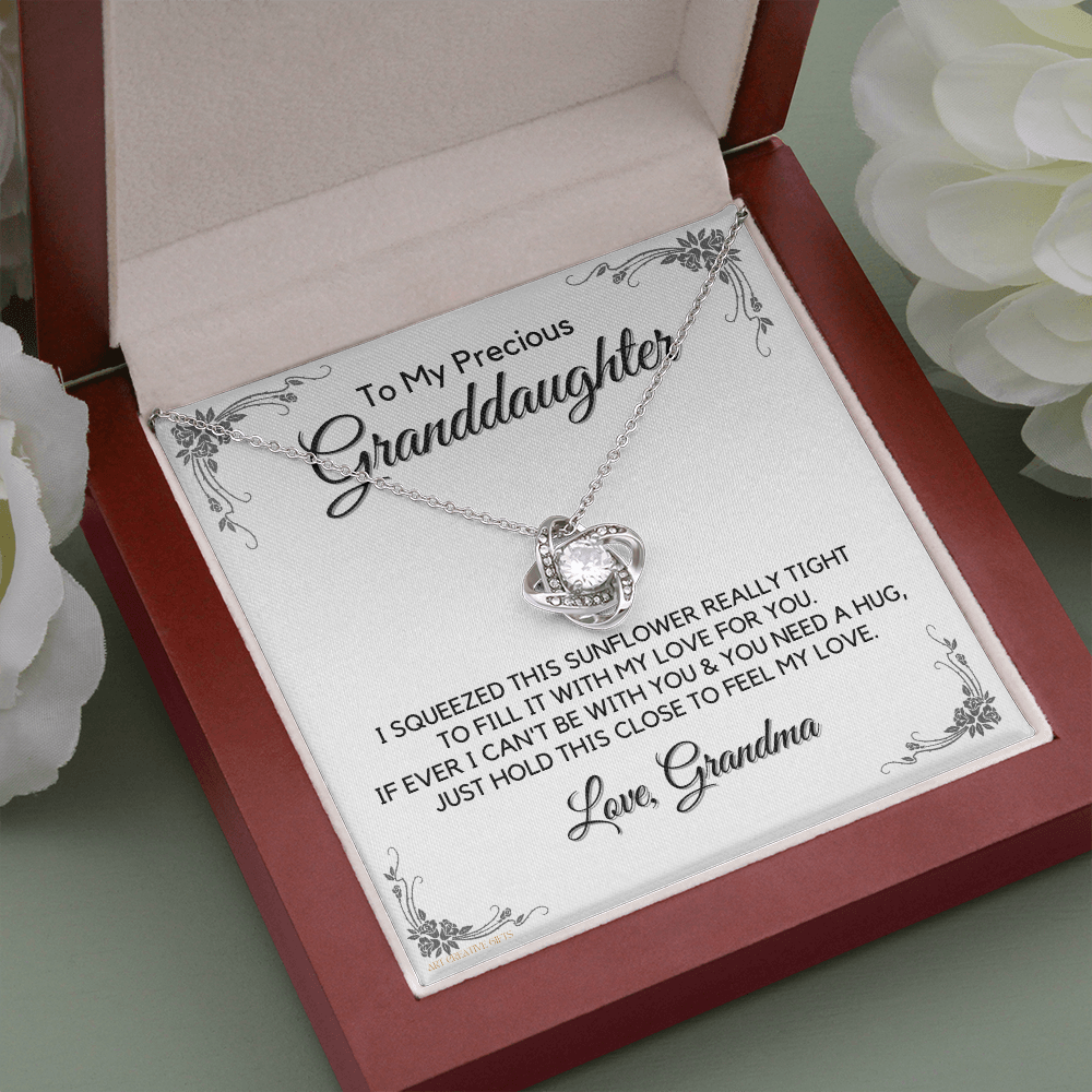 Granddaughter Gift from Grandma, Gift for Graduation, Birthday, Mother's Day, 14K Necklace, lkaGDFGM24