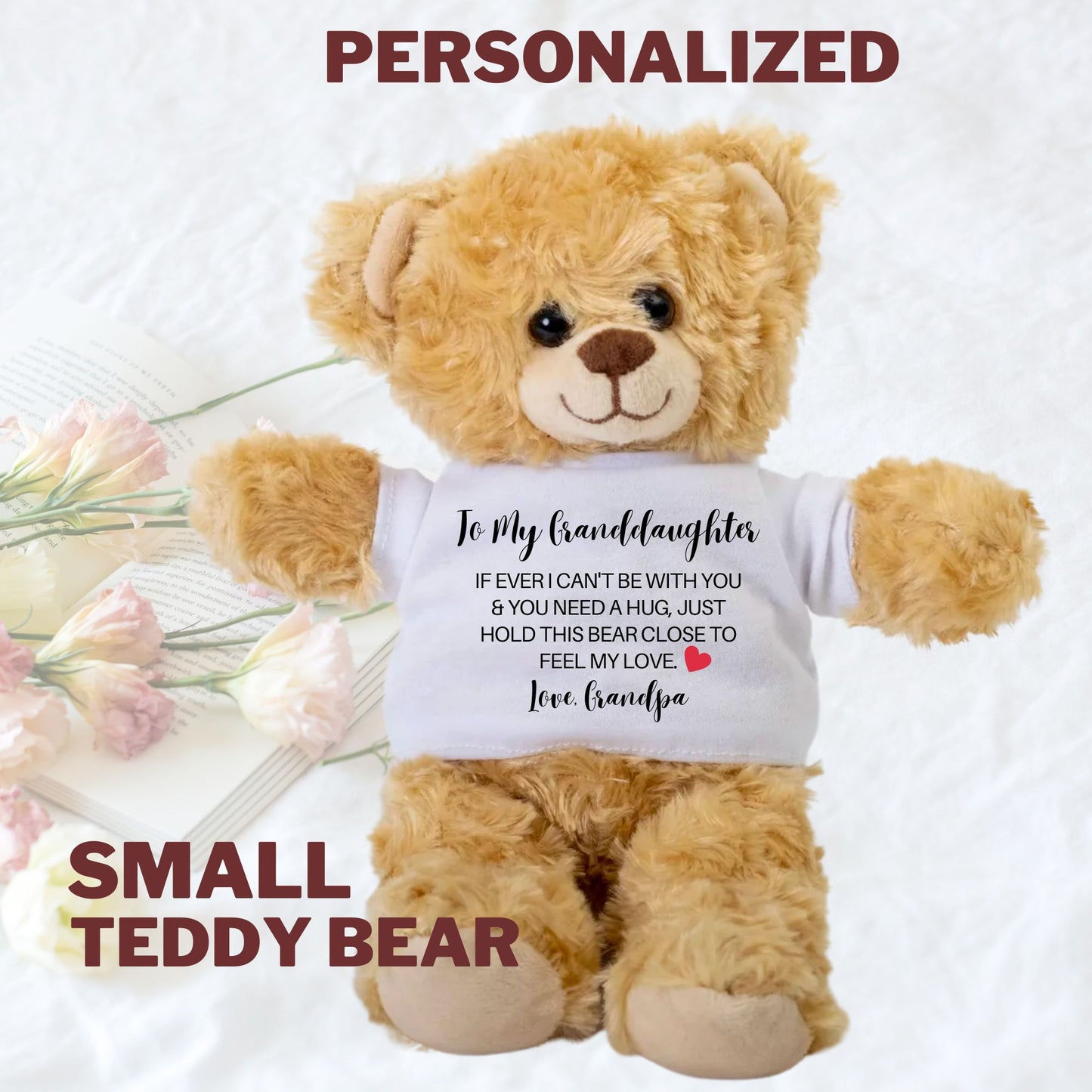 Custom Teddy Bear - Gift for Granddaughter