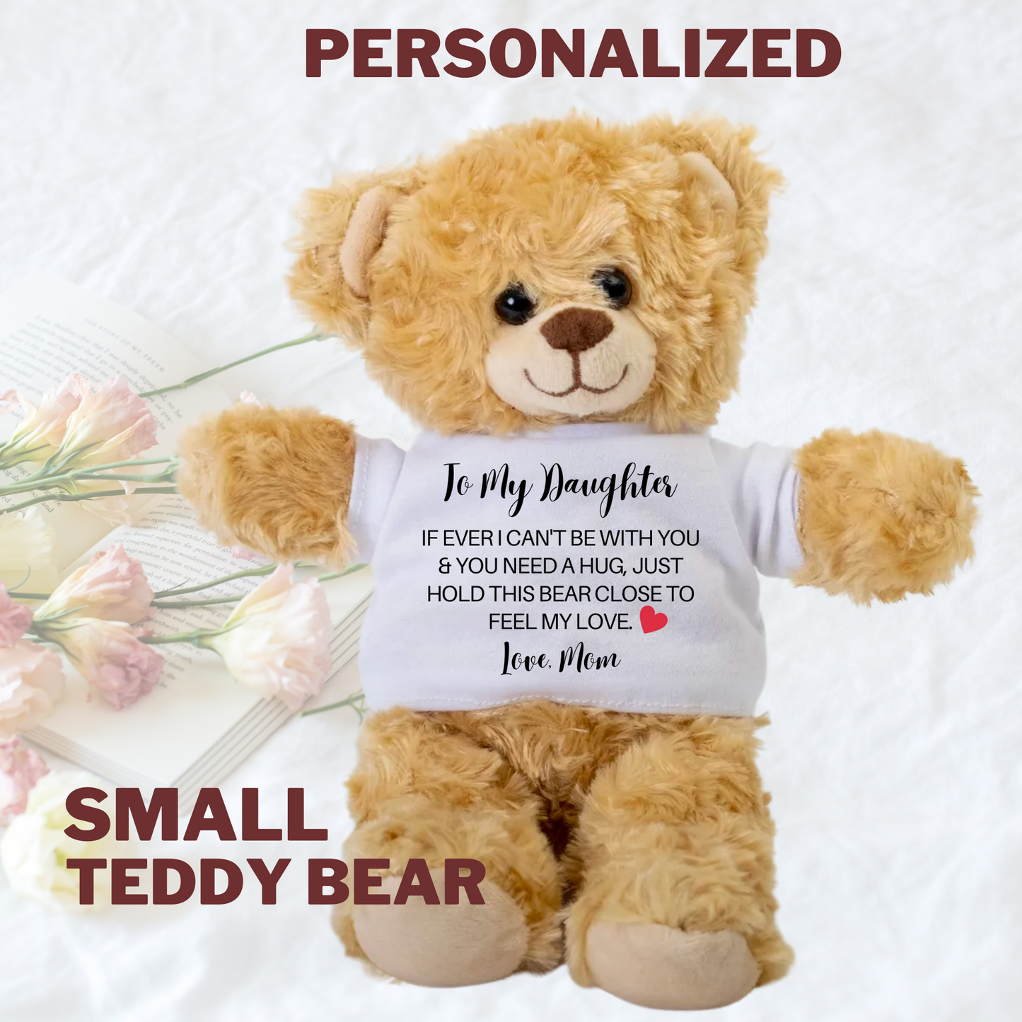 Custom Teddy Bear - Gift for Daughter