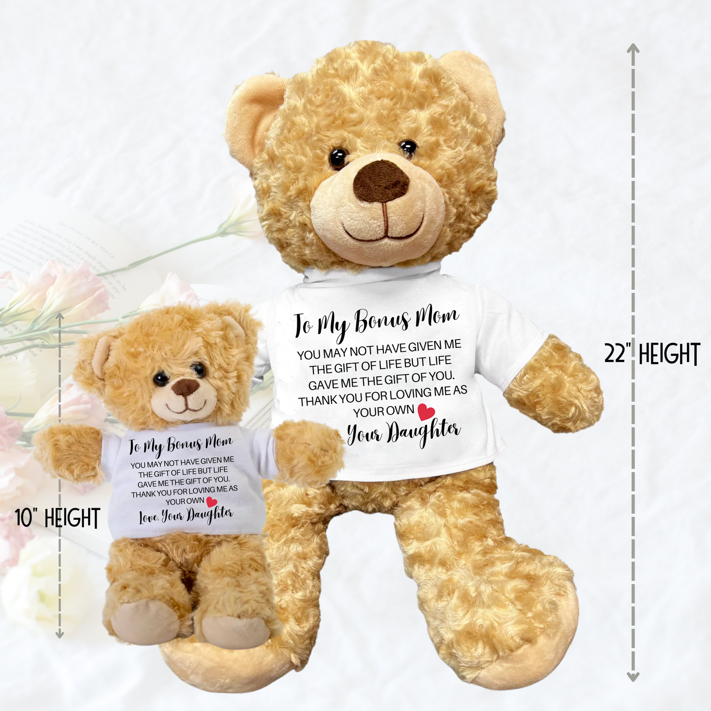 Custom Teddy Bear - Gift for Daughter