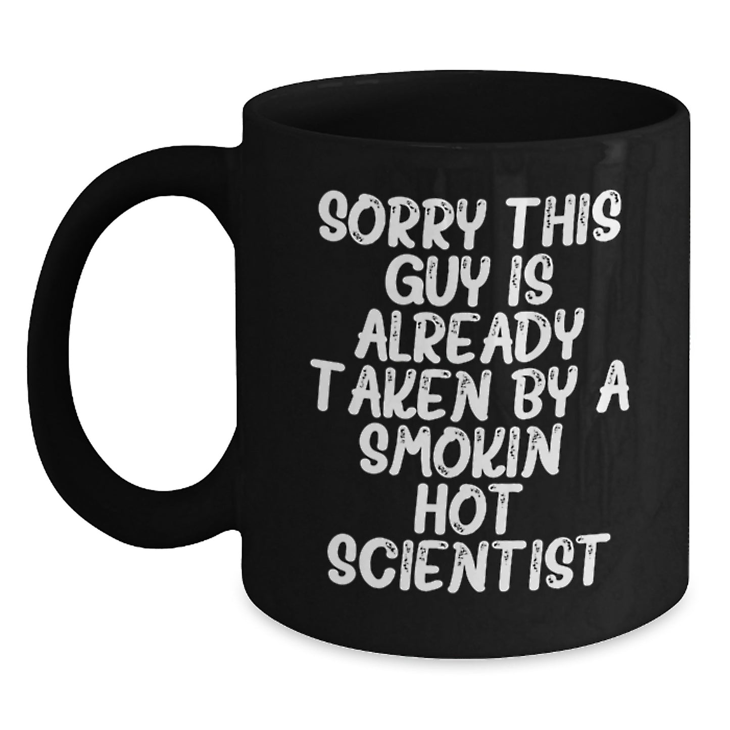 Funny Scientist Gifts for Scientist Men, Unique Black Coffee Mug for Scientist Friends, Christmas Unique Gift from Friends - Main