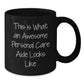 Funny Gifts from Friends for Personal Care Aide Graduation, Black Coffee Mug, 'This Is What An Awesome Personal Care Aide Looks Like' Quote, Perfect for Men or Women - Additional