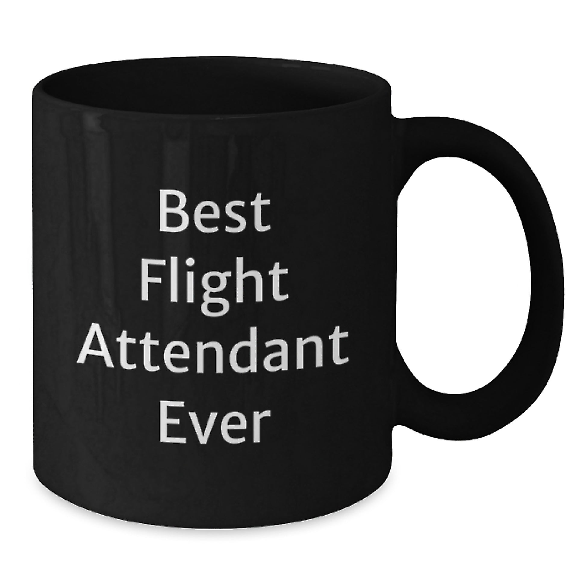 Funny Flight Attendant Gifts Ever - Best Flight Attendant Quote on Black Coffee Mug, Gifts from Friends, Family, or Coworkers for Flight Attendant Graduation Unique Gifts - Additional