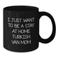 Turkish Van Cat Mom Funny Gifts from Family to Friends - Black Coffee Mug, Perfect for Valentine's Unique Gifts - Additional