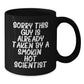 Funny Scientist Gifts for Scientist Men, Unique Black Coffee Mug for Scientist Friends, Christmas Unique Gift from Friends - Additional