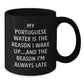 Portuguese Water Dog Lovers Gifts Funny Quote Black Coffee Mugs Gifts from Friends for Portuguese Water Dog Owners Birthday Unique Gifts - Additional