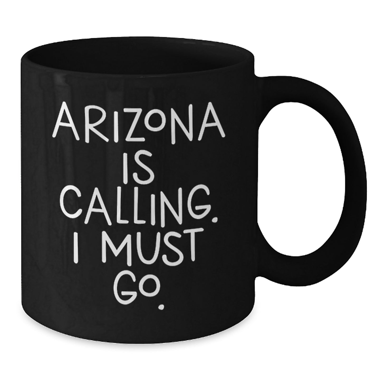 Arizona Calling Gifts for Men from Family - Funny Black Coffee Mug, Birthday Unique Presents, Arizona Enthusiasts' Favorite - Additional