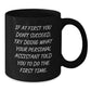 Funny Personal Assistant Gifts from Friends for Men Funny Black Coffee Mug If At First You Don't Succeed Try Doing What Your Personal Assistant Told You To Do The First Time - Additional