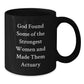 Funny Actuary Gifts from Friends, Actuary Mug with Inspirational Quote for Birthday, God Found Strongest Women and Made Them Actuary, Black Coffee Mug - Additional