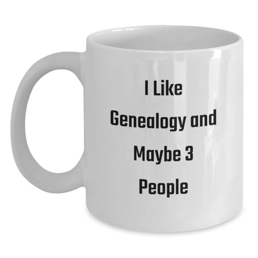 Funny Genealogy Gifts for Genealogy Lovers - Gifts from Friends for Family - Christmas Unique Genealogy Mug - Main