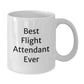 Flight Attendant Funny Quote Mug Gifts from Family for Best Flight Attendant Ever Graduation Unique Gifts - Additional
