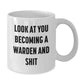 Funny Warden Gifts, White Coffee Mug, Christmas Unique Gifts, Gifts from Friends, Warden White Coffee Mug - Additional