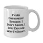 Funny Orthopedic Surgeon Gifts for Men from Coworkers - White Coffee Mug with I'm an Orthopedic Surgeon I Don't Argue I Just Explain Why I'm Right - Additional