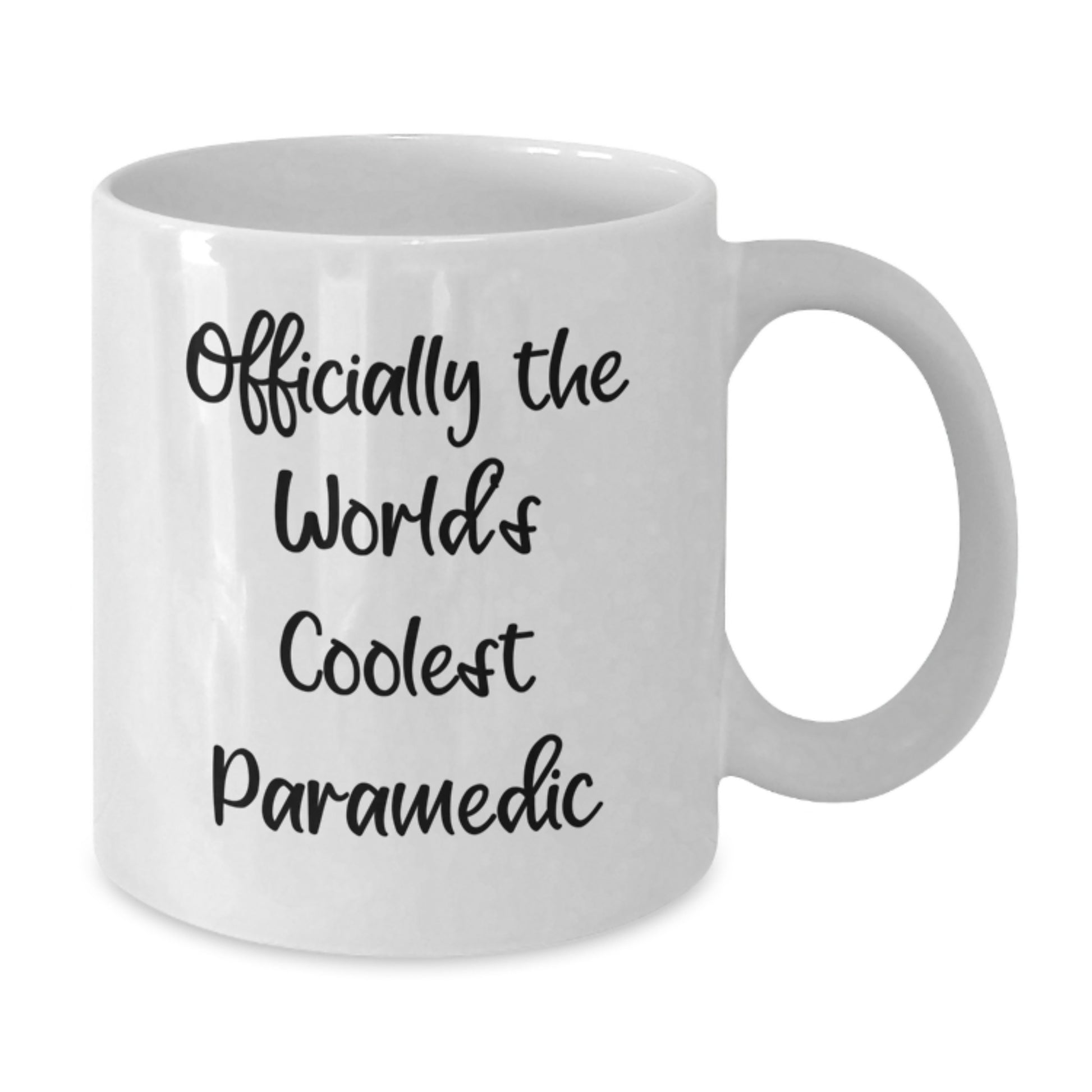 Funny Rescue Worker Gifts for Men, White Coffee Mug, Officially The World's Coolest Rescue Worker Quote, Unique Christmas Unique Gifts from Friends - Additional
