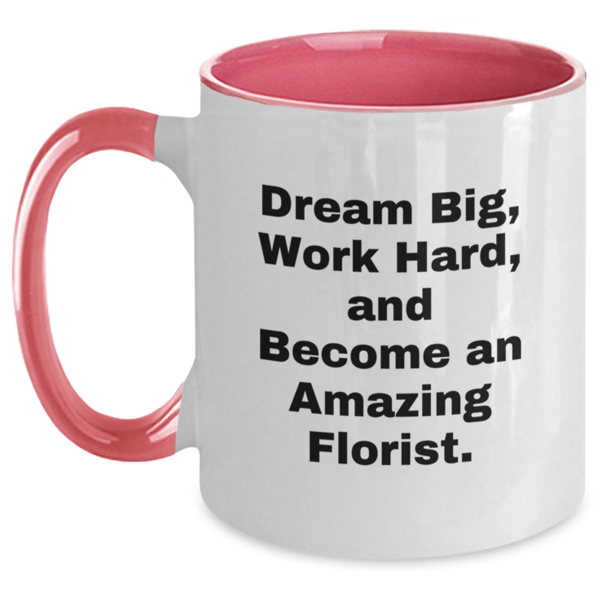 Inspirational Florist Gifts from Friends for Men or Women Florist Two Tone Coffee Mug - Main