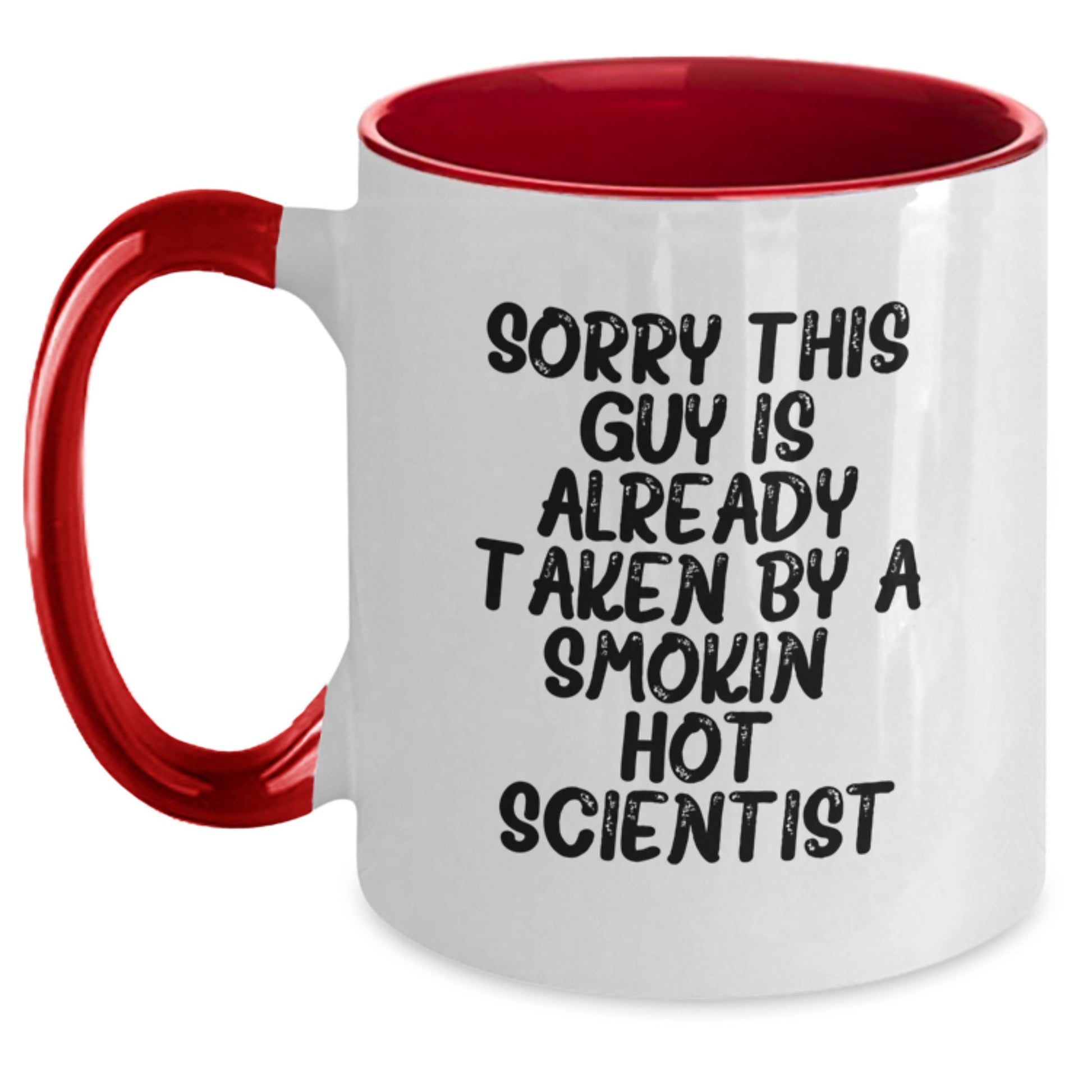 Funny Gifts from Men to Scientist Friends - Two Tone Coffee Mug, Scientist Humor for Christmas Unique Gifts - Main