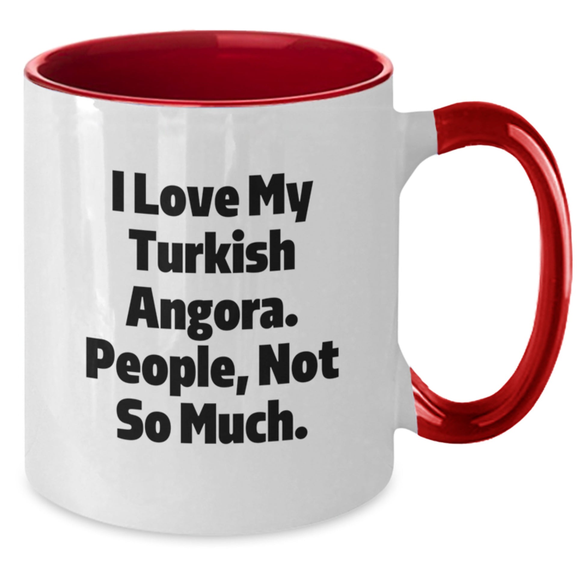 Turkish Angora Cat Gifts, Funny Quote, Two Tone Coffee Mug for Graduation, Gifts from Friends for Turkish Angora Cat Lovers, Unique Graduation Gifts - Additional