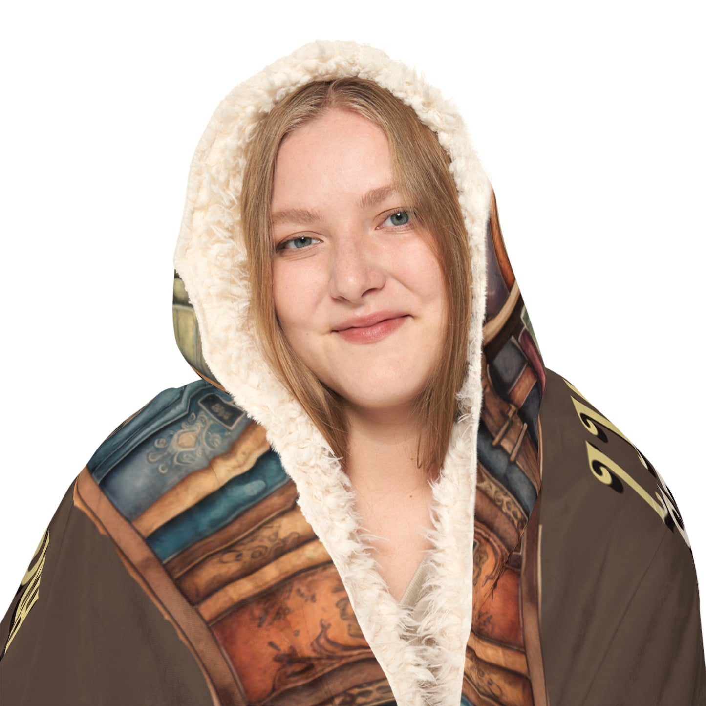 Cozy Literary Snuggle Blanket, Book Lover Gift, Reading Blanket, Library Decor, Unique Blanket for Bookworms, Great for Home