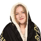 Hooded Blanket, Cozy Reading Blanket, Snuggle Blanket Gift, Book Lover Throw, Funny Bookish Hoodie