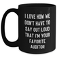 Auditor Gifts, Funny Quote Coffee Mug, Gifts from Friends to Favorite Auditor, Perfect Graduation Unique Gifts for Her or Him - Main