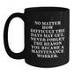 Maintenance Worker Funny Mugs Gifts from Friends for Men Maintenance Worker Christmas Unique Gifts - Main