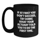 Funny Actuary Gifts for Men Christmas Unique Black Coffee Mugs - Gifts from Friends and Family to Actuary Colleagues - Inspirational Quote Mug - Main