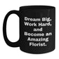 Funny Inspirational Gifts from Florists for Friends and Family Black Coffee Mugs 11oz or 15oz - Main