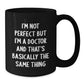 Funny Doctor Gifts from Friends - Black Coffee Mug, Perfect for Doctor Birthday Unique Gifts - Additional