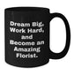 Funny Inspirational Gifts from Florists for Friends and Family Black Coffee Mugs 11oz or 15oz - Additional