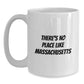 Funny Massachusetts Quote White Coffee Mugs Gifts from Friends to Massachusetts Lovers - Main