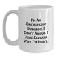 Funny Orthopedic Surgeon Gifts for Men from Coworkers - White Coffee Mug with I'm an Orthopedic Surgeon I Don't Argue I Just Explain Why I'm Right - Main