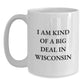 Wisconsin Gifts for You, I Am Kind Of A Prime Selection In Wisconsin Funny Quote White Coffee Mug, Unique Birthday Unique Gift from Friends to Family - Main