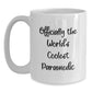 Funny Rescue Worker Gifts for Men, White Coffee Mug, Officially The World's Coolest Rescue Worker Quote, Unique Christmas Unique Gifts from Friends - Main