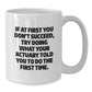 Funny Actuary Gifts from Friends - White Coffee Mug for Actuary, Inspiring Quote, Christmas Unique - Additional